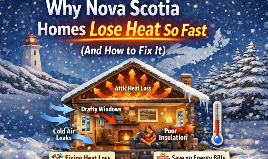 Why Nova Scotia Homes Lose Heat So Fast (And How to Fix It)