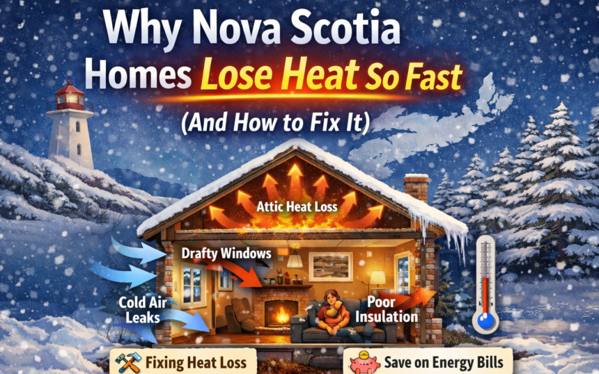 Why Nova Scotia Homes Lose Heat So Fast (And How to Fix It)