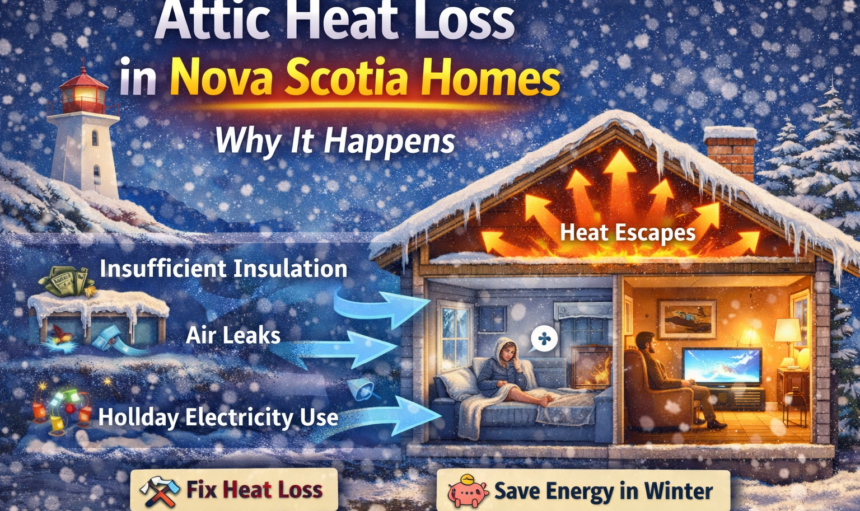 Attic Heat Loss in Nova Scotia Homes: Why It Happens