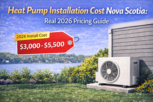 Heat Pump Installation Cost Nova Scotia: Real 2026 Pricing Guide