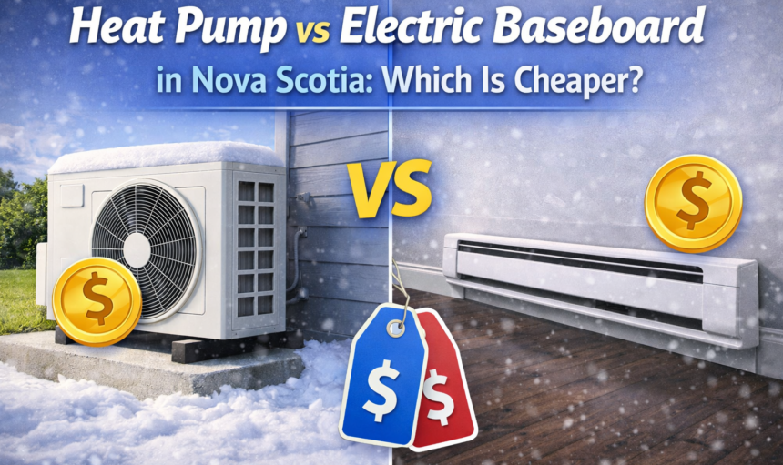 Heat Pump vs Electric Baseboard in Nova Scotia: Which Is Cheaper?