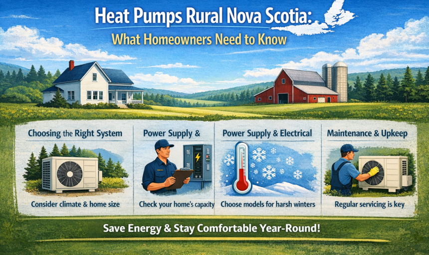 Heat Pumps Rural Nova Scotia: What Homeowners Need to Know