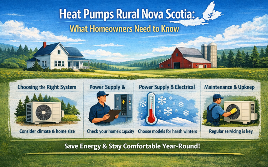 Heat Pumps Rural Nova Scotia: What Homeowners Need to Know