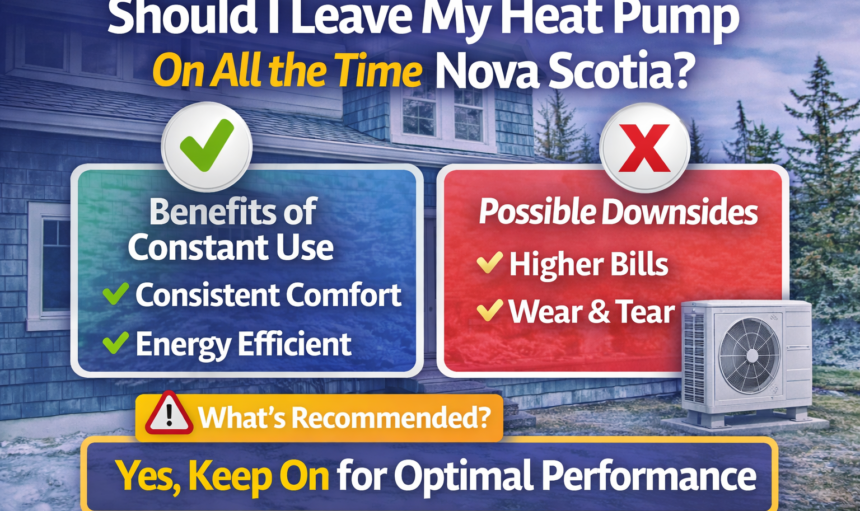 Heat Pump Running Constantly Nova Scotia: Is It Normal?