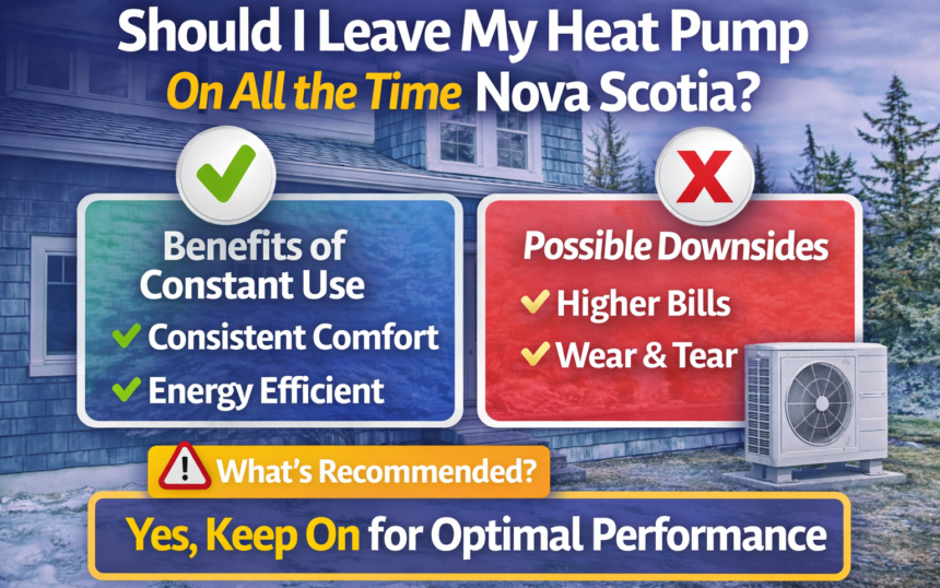 Heat Pump Running Constantly Nova Scotia: Is It Normal?