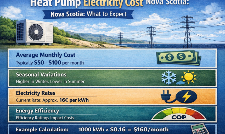 Heat Pump Electricity Cost Nova Scotia: What to Expect