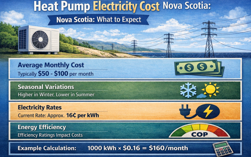 Heat Pump Electricity Cost Nova Scotia: What to Expect