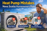 Heat Pump Mistakes Nova Scotia Homeowners Make