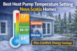 Best Heat Pump Temperature Setting Nova Scotia Homes