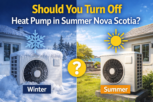 Should You Turn Off Heat Pump in Summer Nova Scotia?