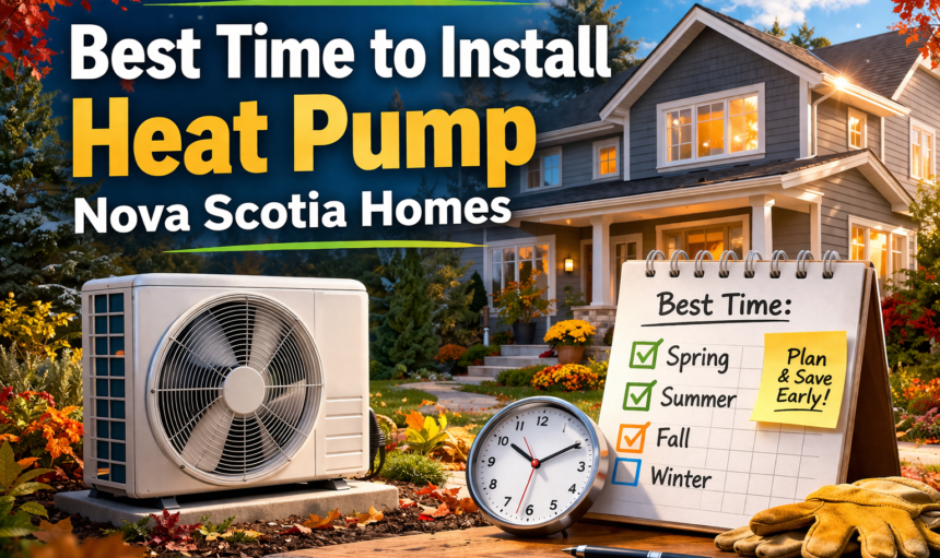 Best Time to Install Heat Pump Nova Scotia Homes