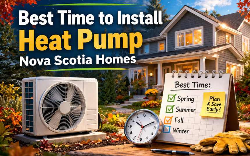 Best Time to Install Heat Pump Nova Scotia Homes Best Time to Install Heat Pump Nova Scotia Homes