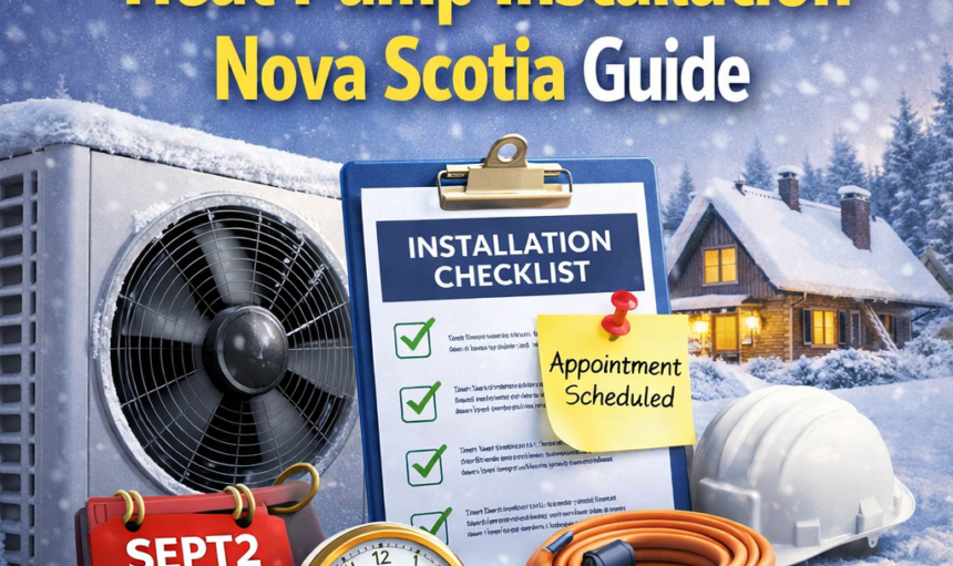 prepare for heat pump installation Nova Scotia