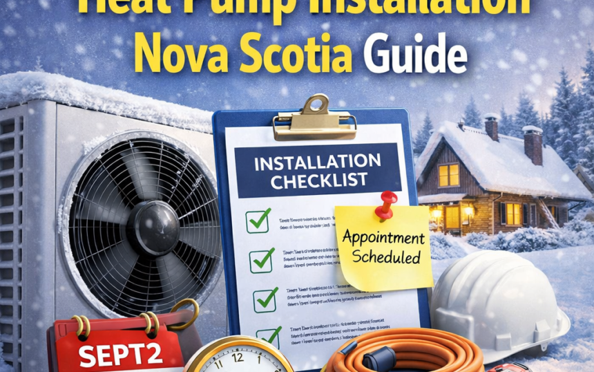 prepare for heat pump installation Nova Scotia